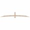 Ekena Millwork Bellingham Smooth Timber Gable Bracket, Douglas Fir, 108"W x 18"H x 1 1/2"D x 3 1/2"F, 4/12 Pitch GBW108X18X0204BEL00SDF - alternate 1